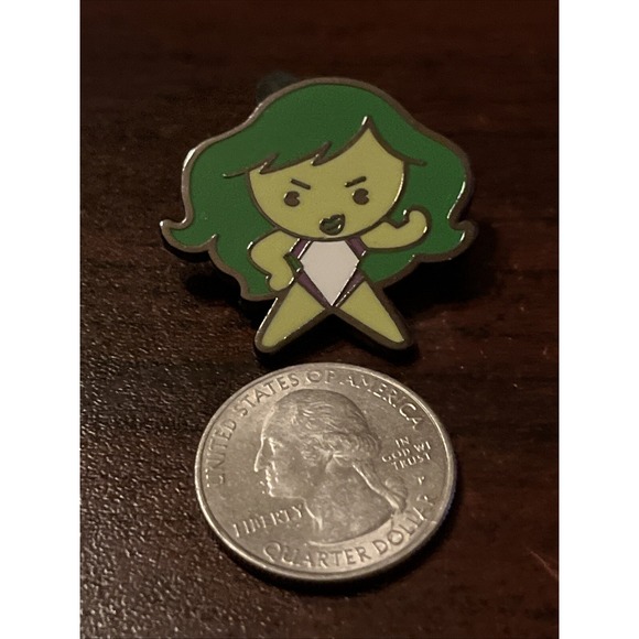 Disney‎ Marvel Comics She Hulk Kawaii Art Mystery Collection 1 Pin - Picture 2 of 4